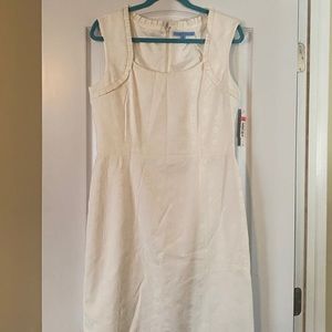 Beautiful White sheath dress